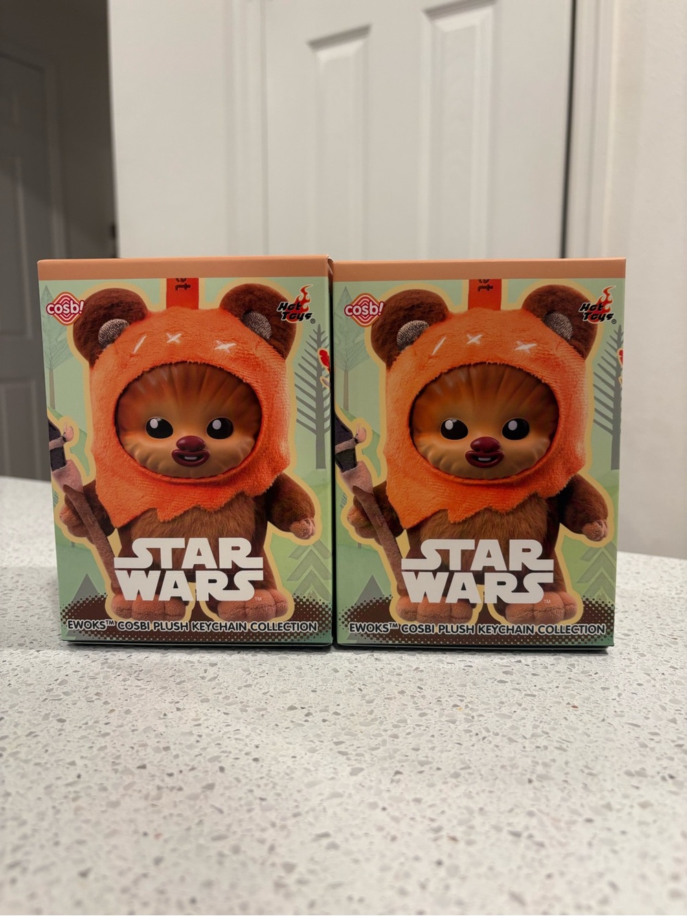 COS Star Wars Ewoks Mystery Plush Keychain - Cute Collectible